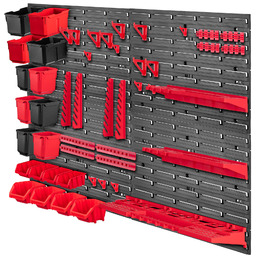 Tablica warsztatowa Lokke 61 elementów 116 x 78