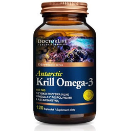 Antarctic Krill Omega-3 szybko przyswajalne omega-3 z fosfolipidami