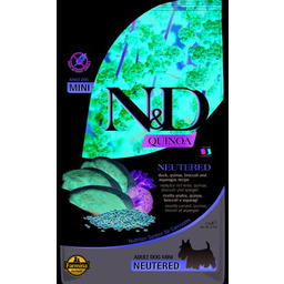 FARMINA Karma dla psa N&D Quinoa Neutered Kaczka