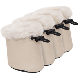 Petto Buty ocieplane dla psa Yuki ecru