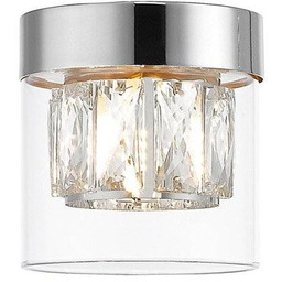 Zuma Line Plafon Gem C0389-01A-F4AC srebrna oprawa