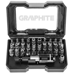 GRAPHITE Zestaw bitów serwisowych (32 szt.)