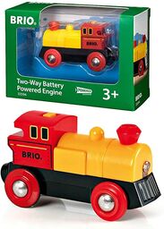 Brio 63359400 Żółto-Czerwony Parowóz (63359400) Bezpieczna Zabawka