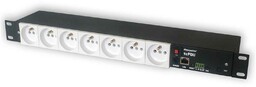 Zarządzalna listwa zasilająca IP Power Socket z monitorem