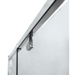 Kabina natryskowa Dunaj 1-D 80 cm chrom transparentna