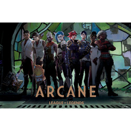 Arcane Characters League of Legends In Zaun Arcade