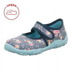 Pantofle Tekstylne Kapcie Superfit Bonny Unicorns Jednorożce R.30
