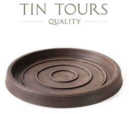 BRĄZOWA PODSTAWKA POD DONICZKĘ 18/21x2 cm