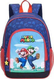 TOYBAGS Plecak Super Mario Unisex Dzieci Plecak, Biały,