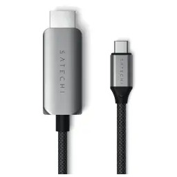 Satechi ST-YH8KCM 2m Szary Kabel HDMI