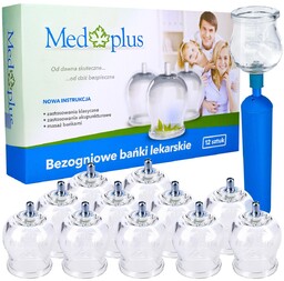 Med Plus, Bańki Lekarskie, 12 Szt.