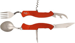 Niezbędnik Fox Outdoor 6-częściowy składany czerwony (44051)