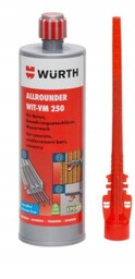 Kotwa Chemiczna Dwu-skł.masa INIEKCYJNA(WIT-VM250)-420ML Wurth