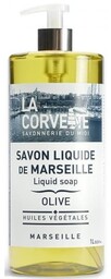 Oliwkowe Mydło Marsylskie w Płynie, La Corvette, 1000ml