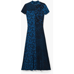 Sukienka midi w kwiaty