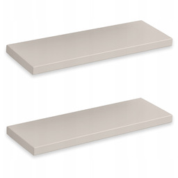 Półki ścienne Kaszmir – komplet 2x półek 100x20