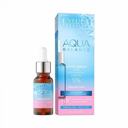 Eveline Aqua Balance Super Serum z kompleksem nawilżającym,