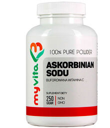MyVita Askorbinian Sodu, buforowana witamina C, 250 g