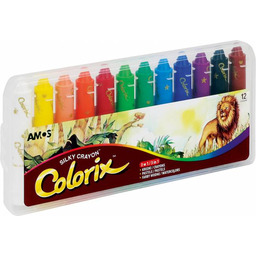 Kredki artystyczne 12 kolorów AMOS COLORIX - X00648