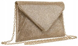 Elegancka kopertówka damska na łańcuszku - Peterson