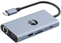 HAWK Hub HW-HUB1101 11w1 USB Typu C, Pasywny