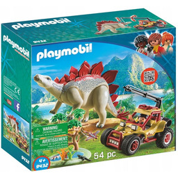 Klocki Playmobil Dinos 9432 Playmobil Dinozaur Stegozaur Pojazd