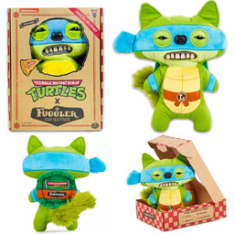 FUGGLER PLUSZOWY POTWÓR MASKOTKA WOJOWNICZE ŻÓŁWIE NINJA LEONARDO