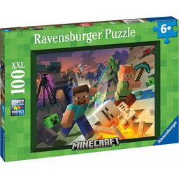 RAVENSBURGER Puzzle Minecraft 13333 (100 elementów)