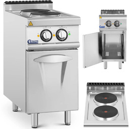 Kuchnia elektryczna wolnostojąca z szafką 2 pola grzewcze