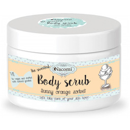 Nacomi Body Scrub Natural Sugar Peeling Peeling Cukrowy