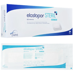 Elastopor STERIL opatrunek plaster wkład chłonny 10x30cm A''25