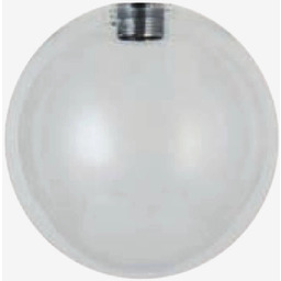 Klosz szklany przezroczysty 12cm AZ5955 z serii BUBBLES