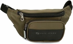 Pepe Jeans Torba listonoszka męska, Ciemnozielony, 30x13x5 cms,