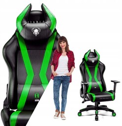 Fotel gamingowy Diablo X-Horn 2.0 czarno-zielony: Normal Size