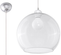 Sollux LAMPA wisząca SL.0248 szklana OPRAWA zwis kula