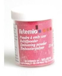 Puder reliefowy do embossingu - Czerwony - Artémio