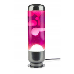 Lampka Lawa Lampa Lava magma Magmowa Kapsuła Pink