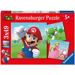 RAVENSBURGER Puzzle Super Mario 5186 (147 elementów)