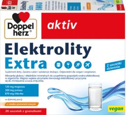 Doppelherz aktiv Elektrolity Extra, 20 saszetek