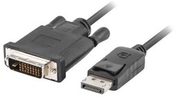 Lanberg Kabel CA-DPDV-10CU-0010-BK (DisplayPort M - DVI-D M;
