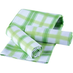 Sleep-well Ścierki kuchenne bambusowe KARO zielone 50 x