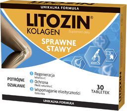 Litozin Kolagen, 30 tabletek
