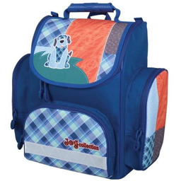 Tornister szkolny dla dzieci, pies, niebieski, HASTA Joy