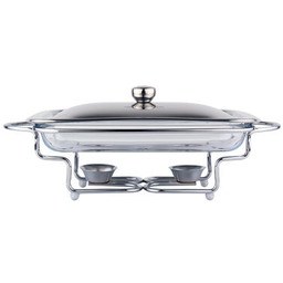 Naczynie Ferro z podgrzewaczem 35 x 21 cm