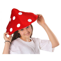 Duża czapka Muchomorek