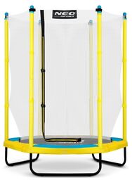 Trampolina ogrodowa dla dzieci, siatka, 140 cm, Neo-Sport,