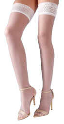 Cottelli Legwear Hold-up Stockings 2520079 White