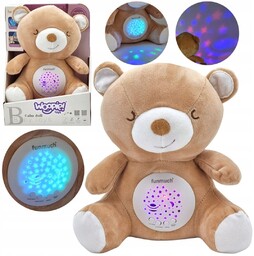Woopie Baby Przytulanka Usypiacz Projektor 2w1 Miś 10