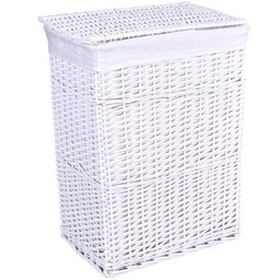 GOCKOWIAK Kosz na pranie 114L Biały Zyskaj