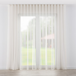 Firana na taśmie wave złota drobna siatka 260